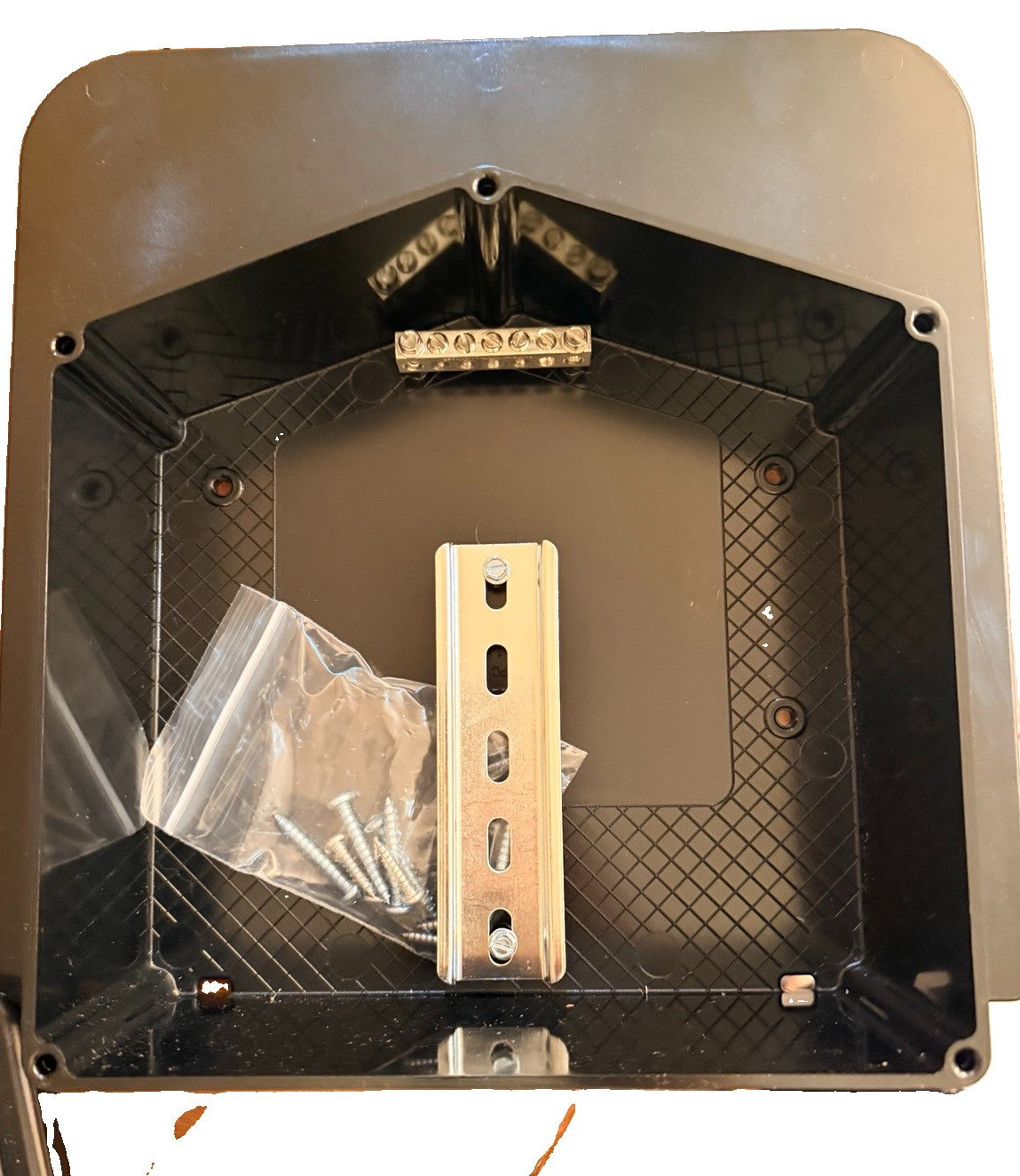EZ Solar JB-1 XL Rooftop Solar PV Junction Box with Flashing and Hardware