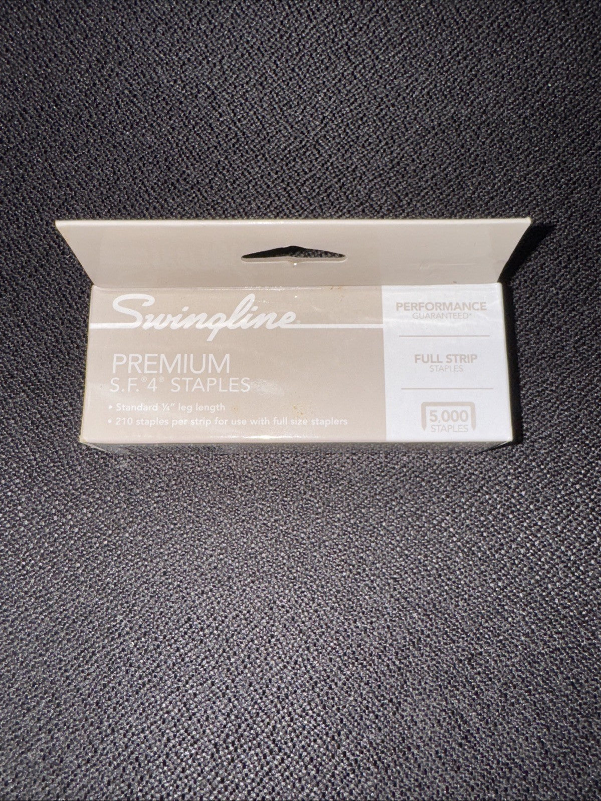 Swingline Premium S.F. 4 Staples, 5000 per Box, MPN 79386, New - photo 2