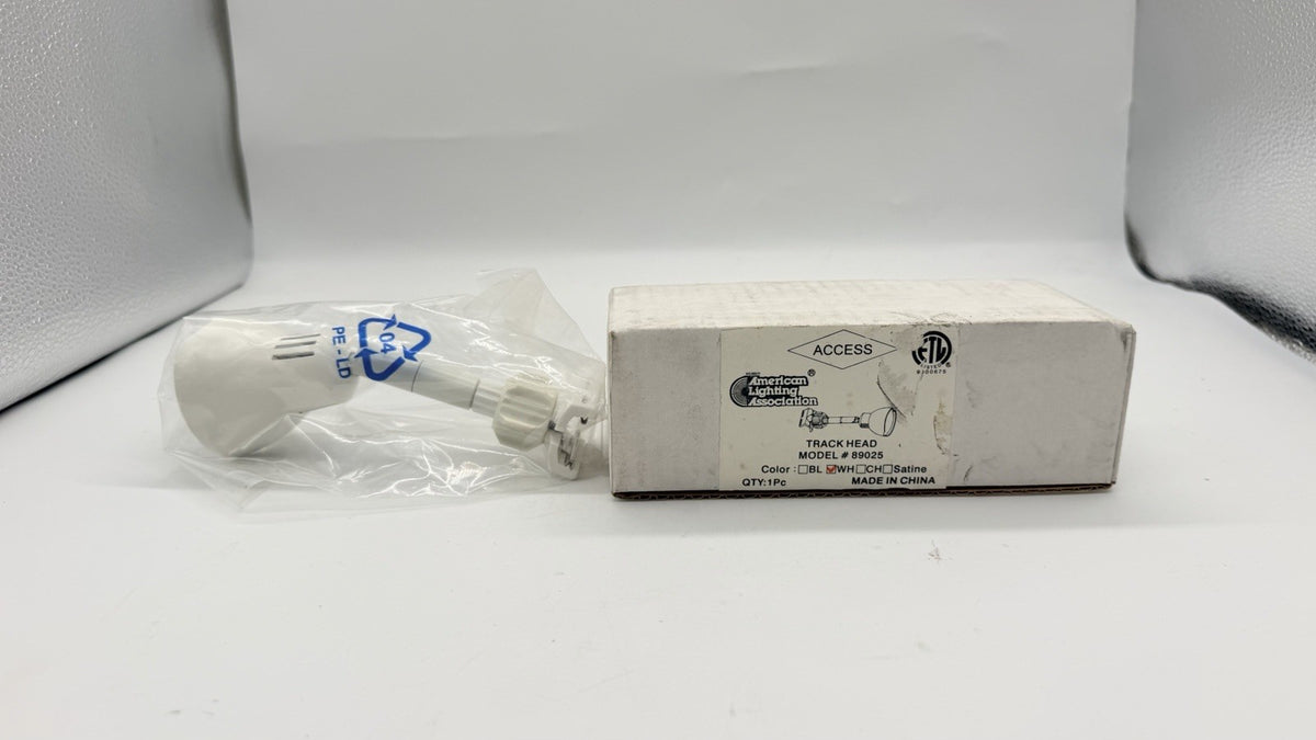 Access Lighting 89025 White Track Light Head Fixture