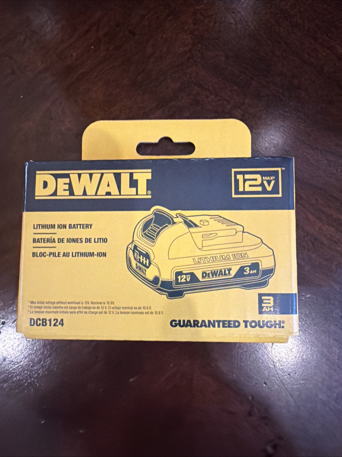 DEWALT DCB124 12V MAX 3.0Ah Lithium-Ion Battery