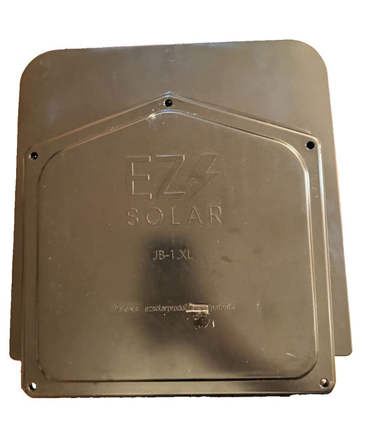 EZ Solar JB-1 XL Rooftop Solar PV Junction Box with Flashing and Hardware