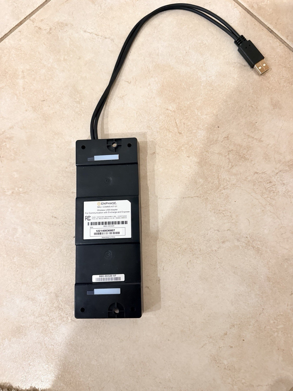 Enphase COMMS-KIT-01 Wireless USB Communication Adapter 860-00320