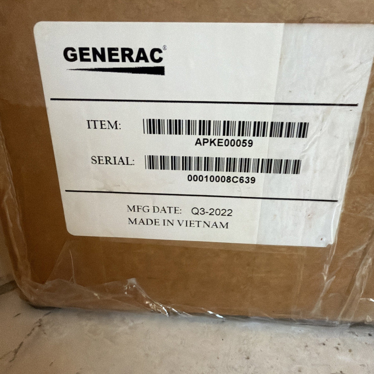 Generac PWRcell BMU-Pack Battery Management Unit APKE00059