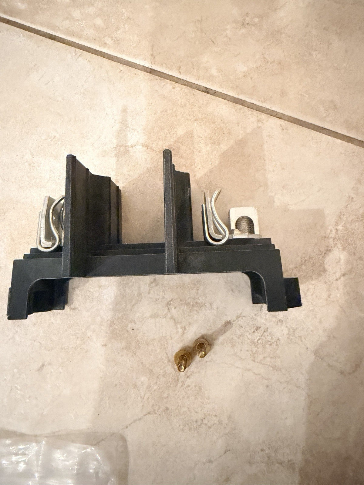 Electric Meter Socket Replacement Block 2 Lugs with Hardware