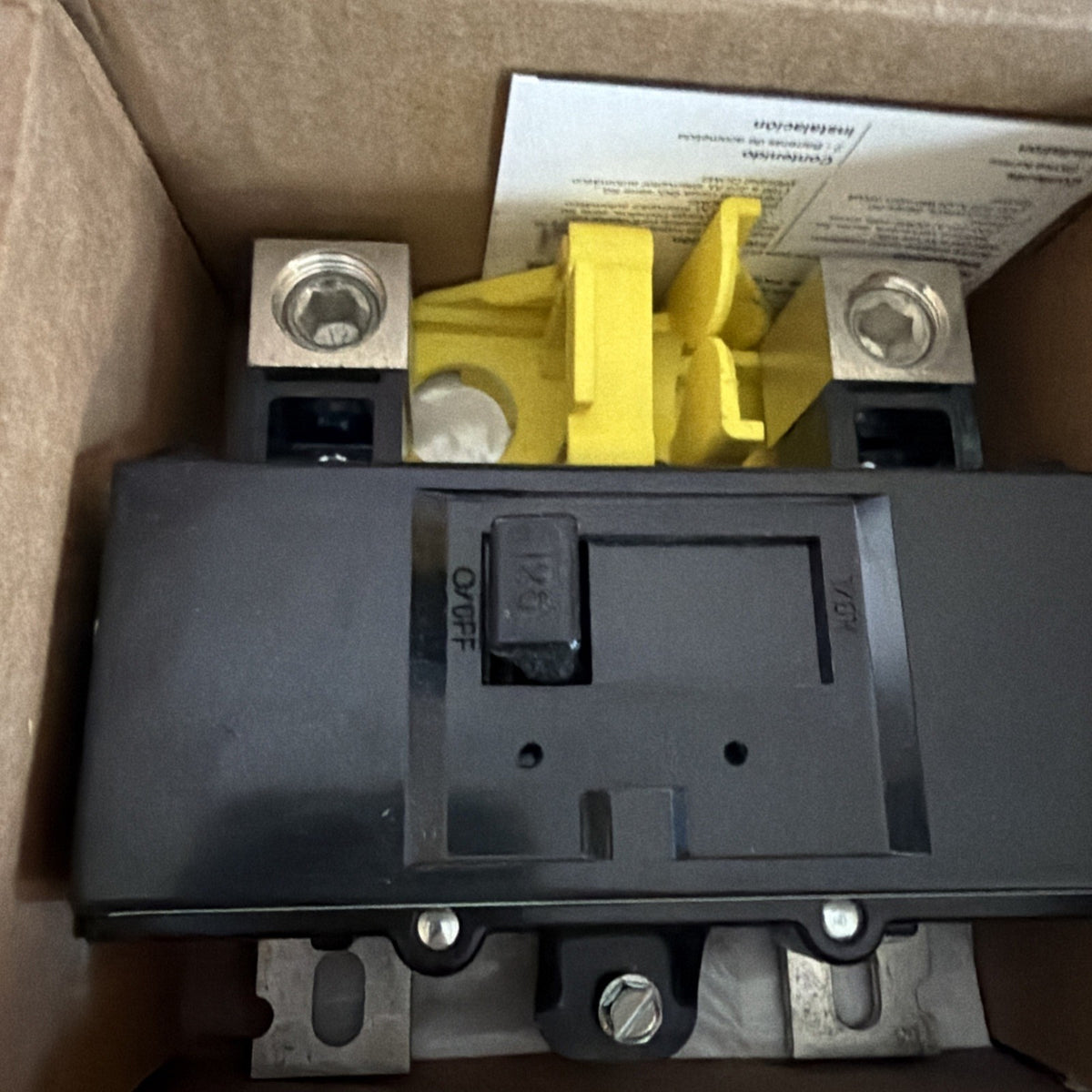 Square D QOM2125VH 125 Amp 2-Pole QOM2 Main Circuit Breaker for QO and Homeline