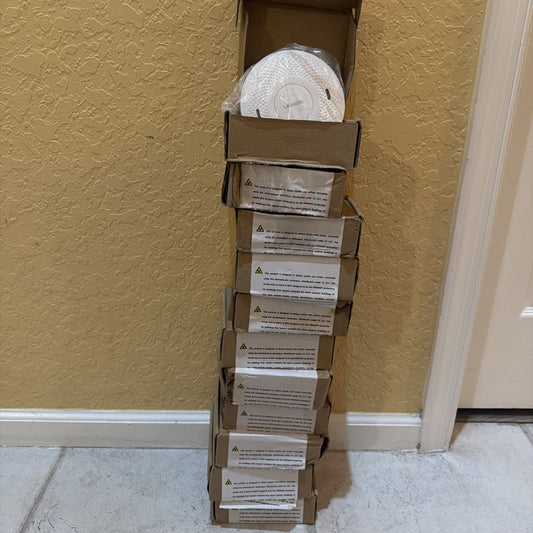 Lot of 11 Lecoolife Photoelectric Smoke and Carbon Monoxide Detector Alarms