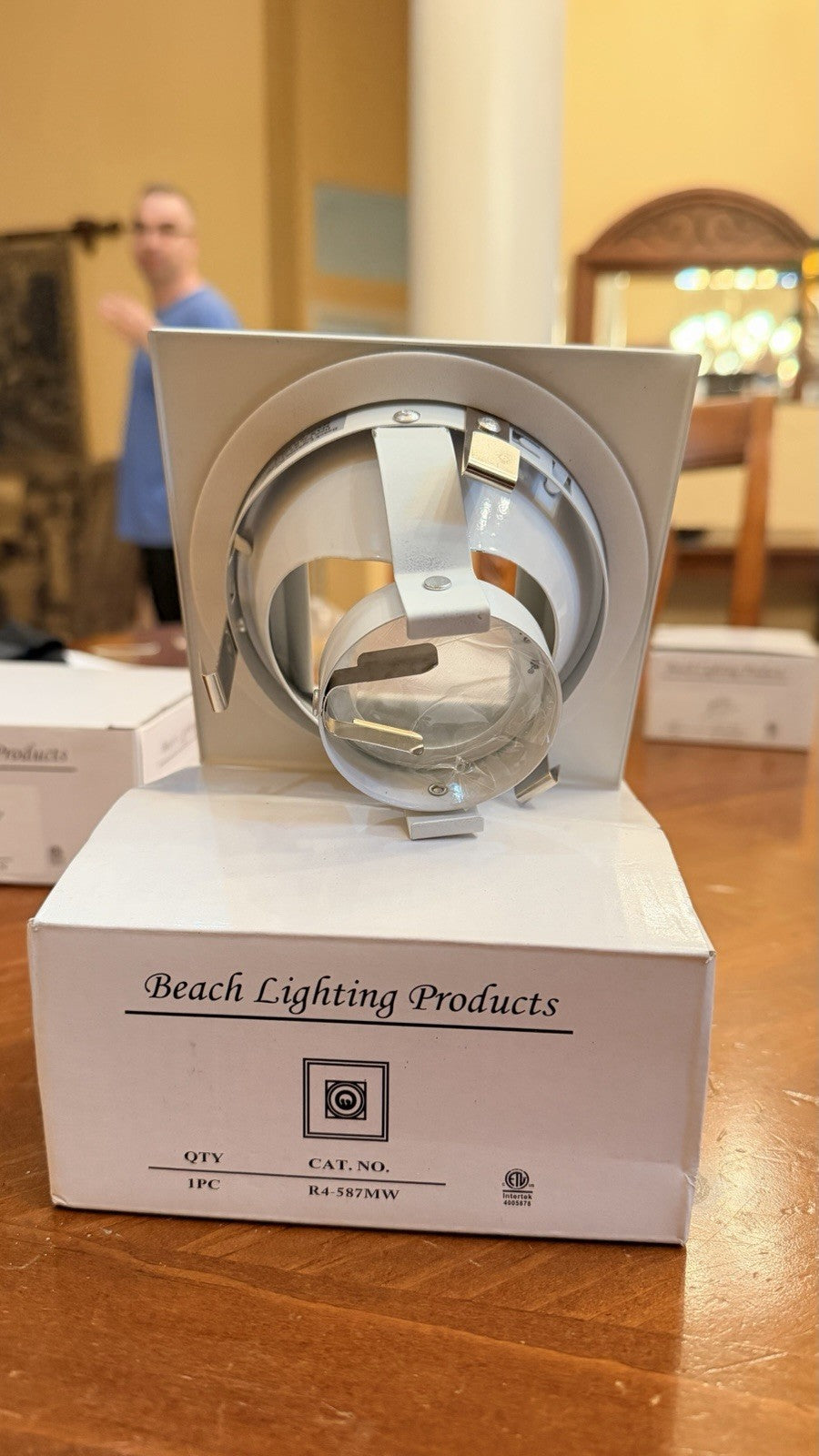 Beach Lighting Square Recessed Lighting Trim
