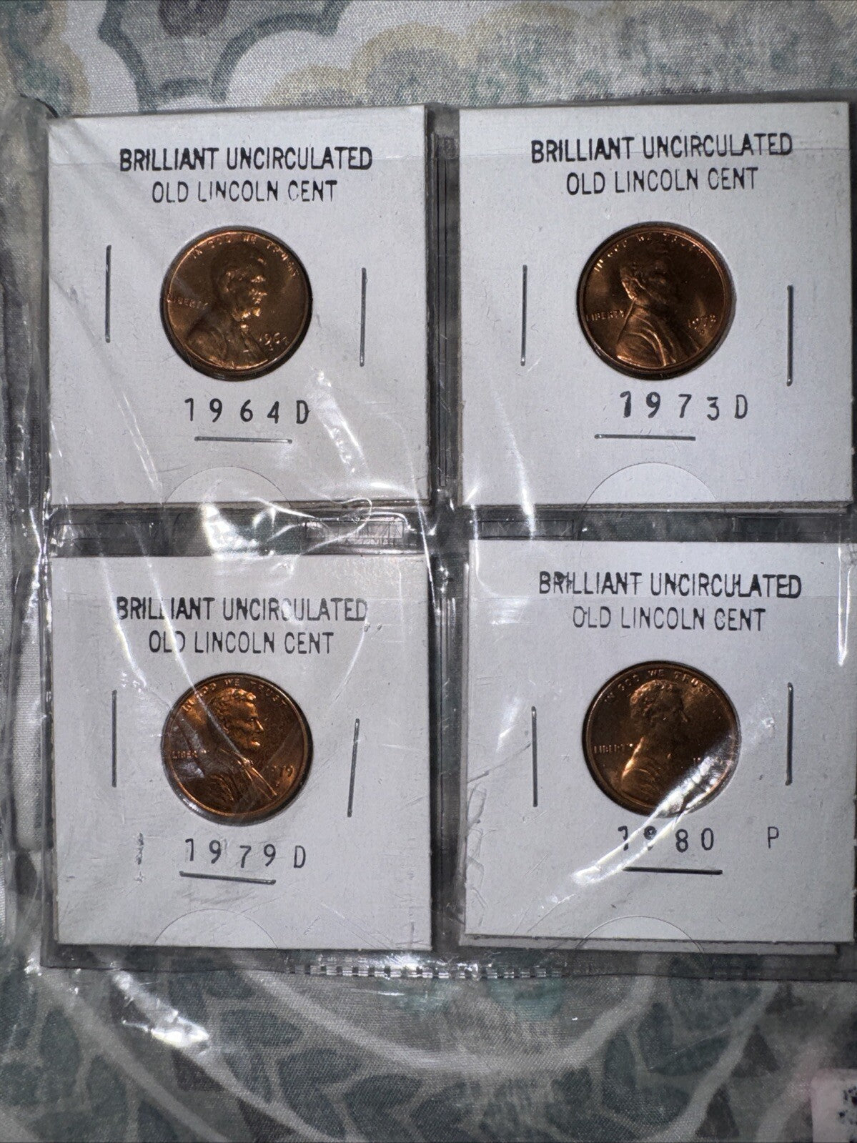 Lincoln Memorial Cents Mixed Date Lot of 8 Circulated
