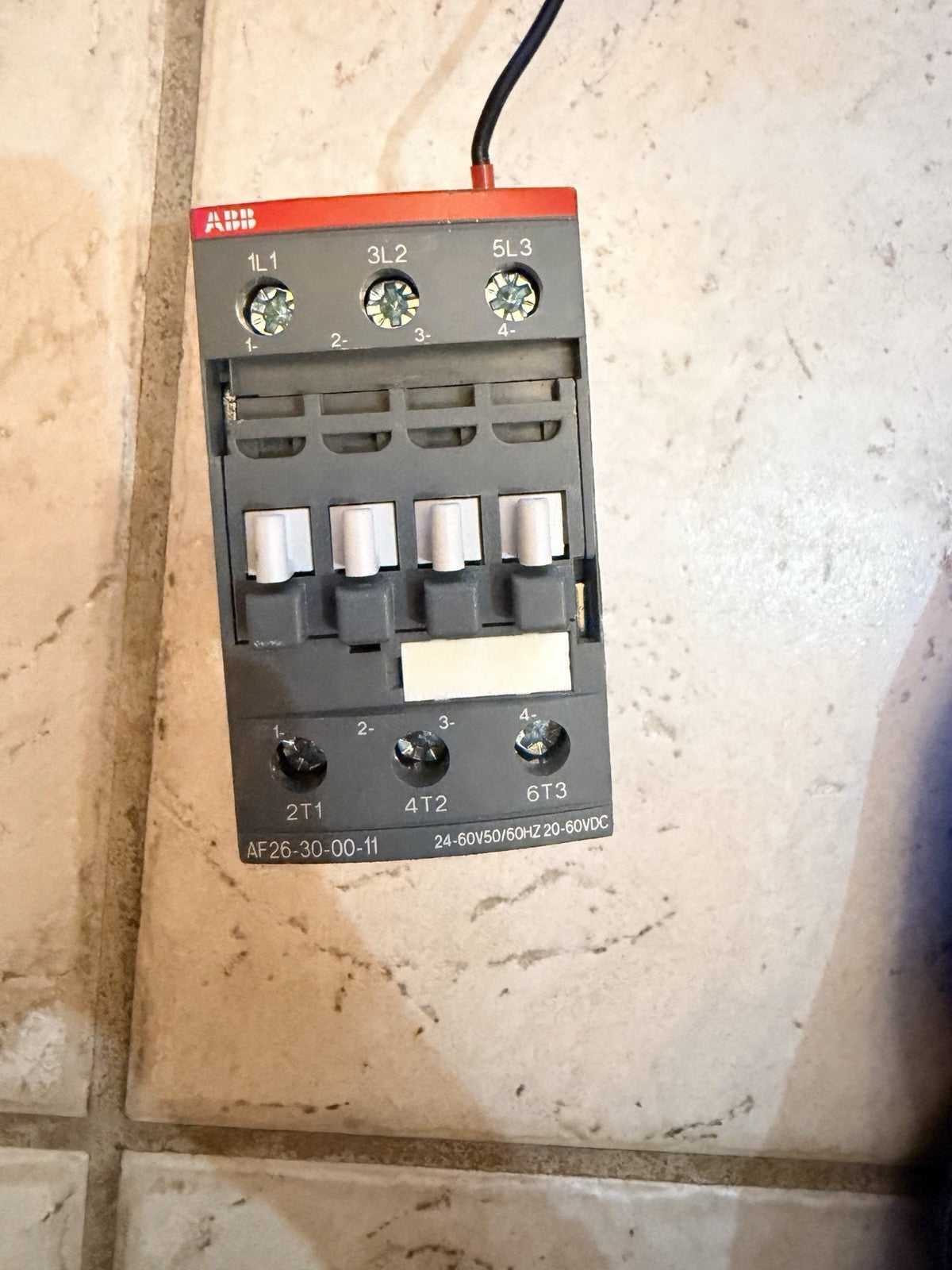 ABB AF26-30-00-11 3 Pole Contactor 24-60VAC 20-60VDC Coil