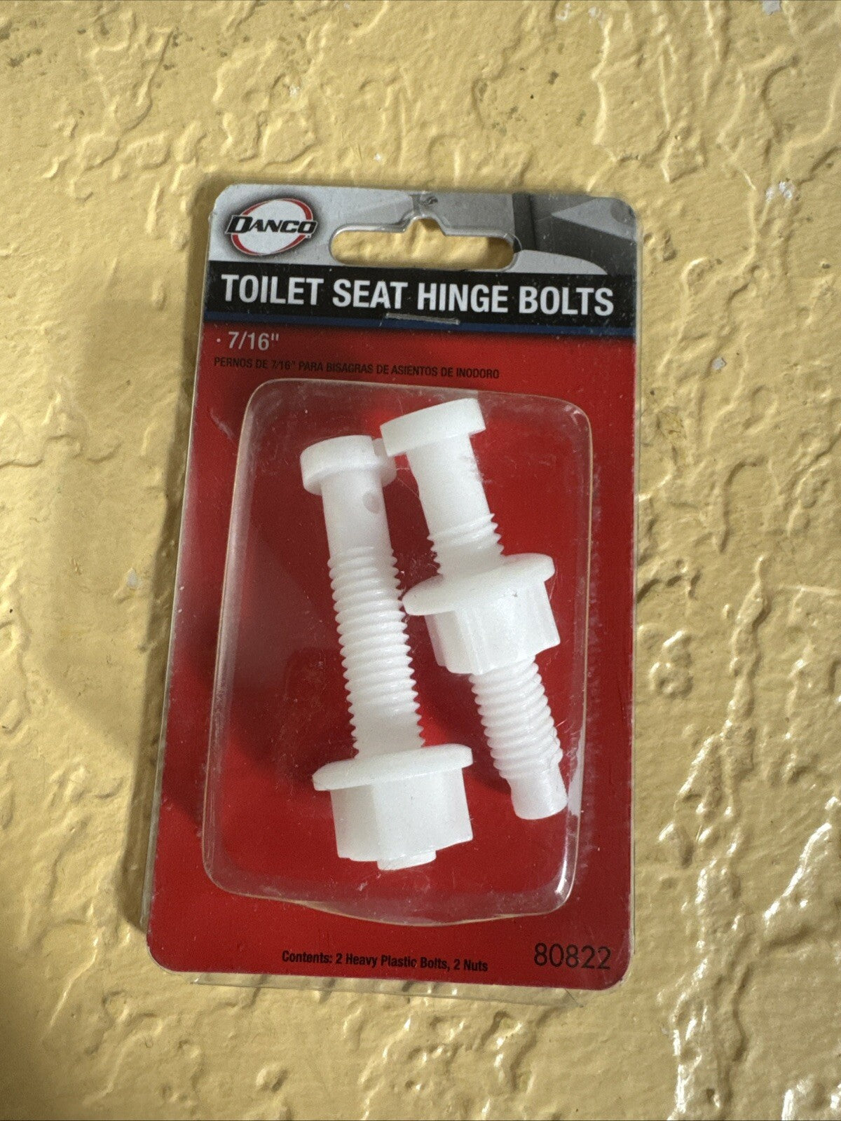 Danco 80822 Toilet Seat Hinge Bolts