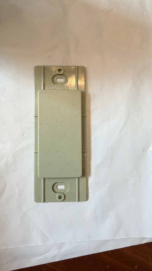 Lutron Satin Colors SC-BI-GB Blank Insert Greenbriar Matte - New Old Stock, Discontinued