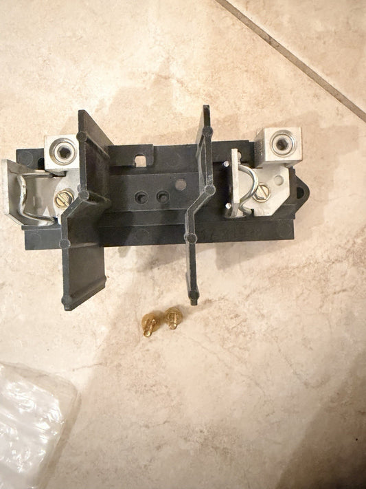 Electric Meter Socket Replacement Block 2 Lugs with Hardware