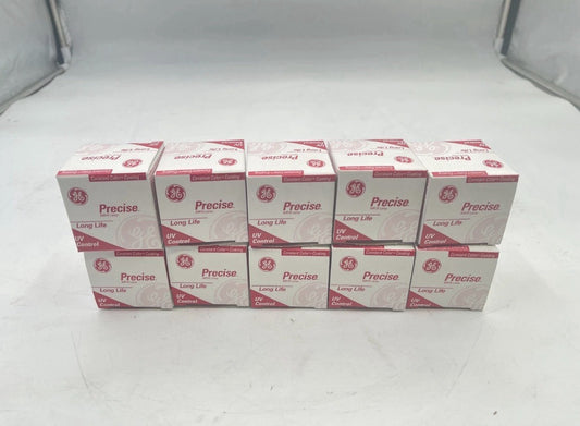 Box of 10 GE Precise ConstantColor EYF/CG 71W 12V MR16 Halogen Bulbs 15 Degree 20876