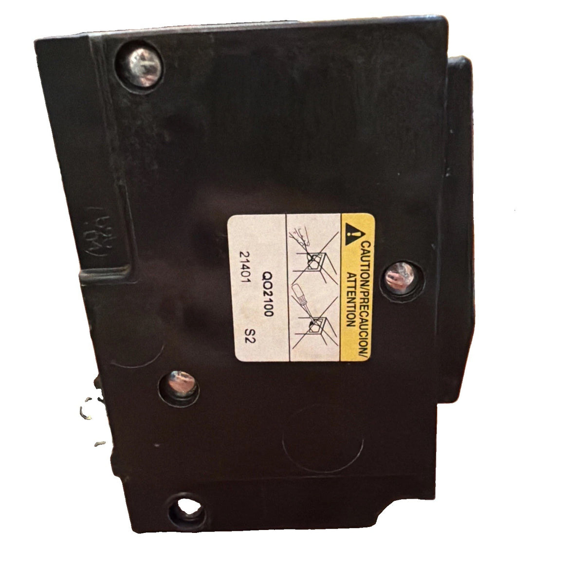 Square D QO2100 100 Amp 2-Pole Type QO Plug-On Circuit Breaker