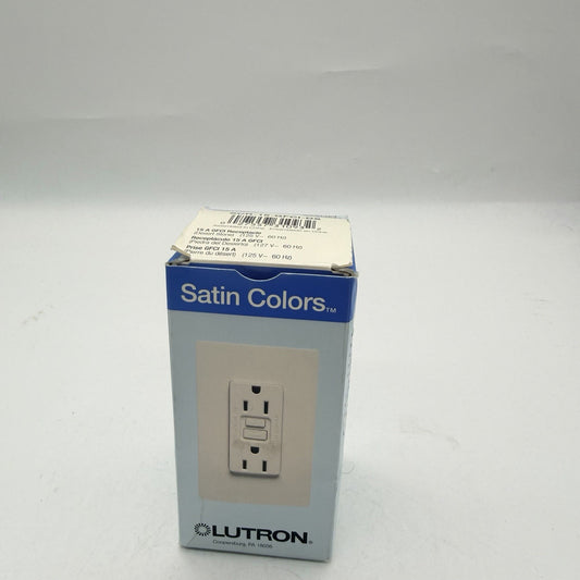 Lutron Satin Colors SCR-15-GFCI-DS 15A GFCI Receptacle Desert Stone