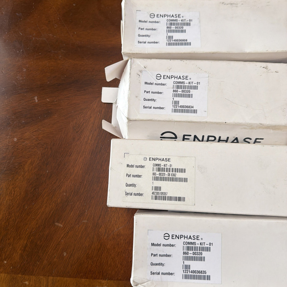 Lot of 4 Enphase COMMS-KIT-01 Wireless Communications Kit 860-00320 865-00320 - New Old Stock