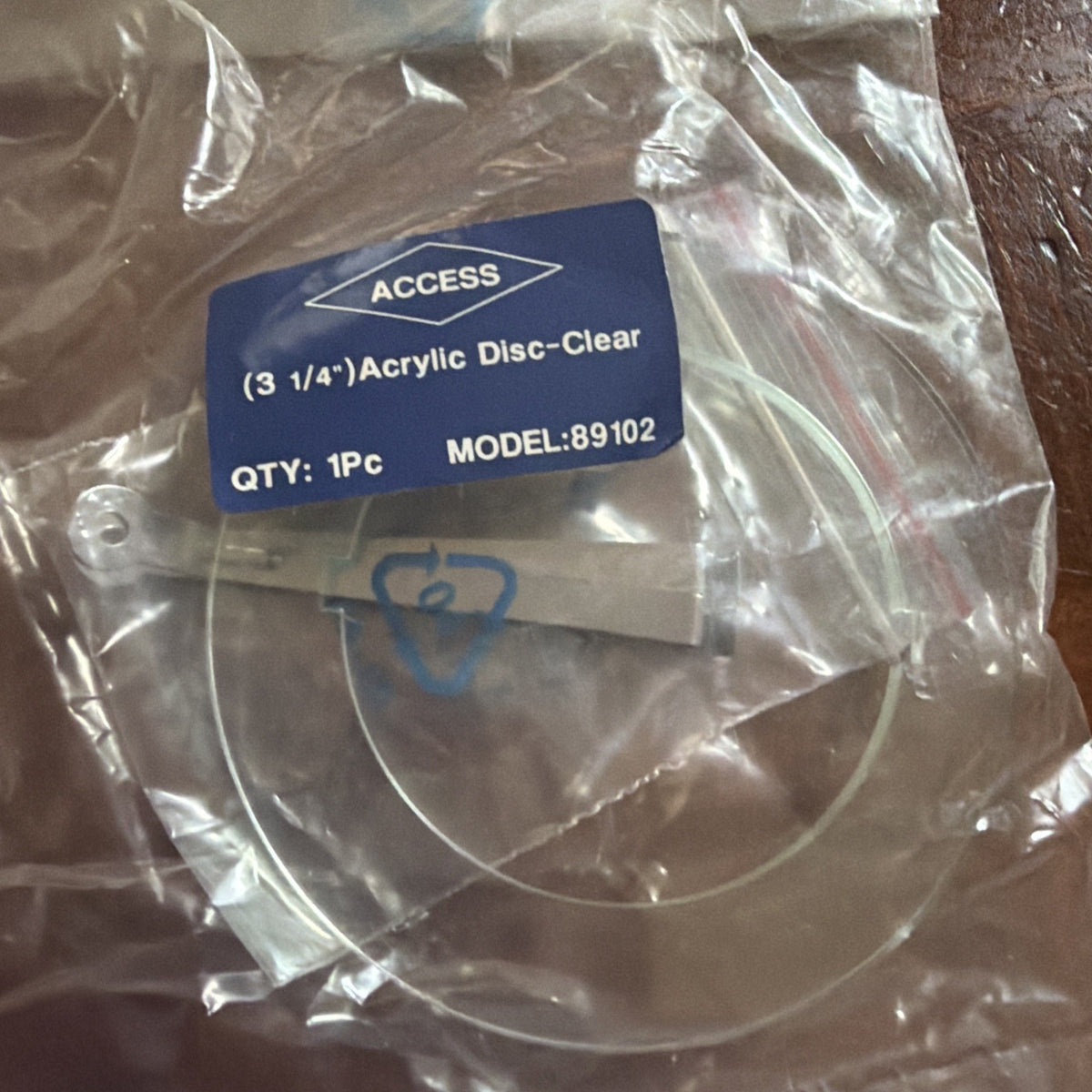 Lot of 12 Access Lighting 89102 Clear Acrylic Disc 3-1/4" Spot Shade for Cable Systems