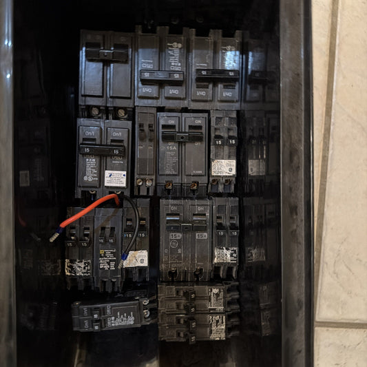 Lot of 15 Circuit Breakers 15A 2-Pole Square D QO Eaton GE Contractor Pack