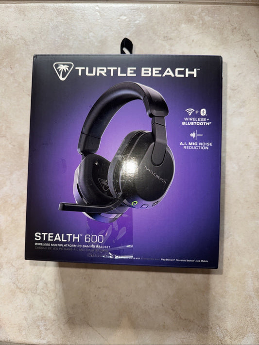 Turtle Beach Stealth 600 Gen 3 Wireless Gaming Headset for PlayStation & Nintendo Switch Black