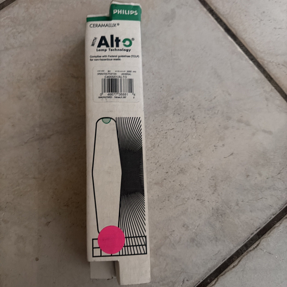 Philips Ceramalux ALTO C400S51/ALTO 400W HID Light Bulb