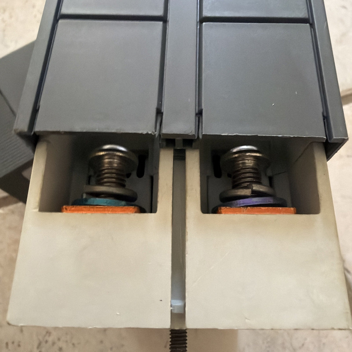 Lot of 2 ABB SACE Formula A1 125A 2-Pole Molded Case Circuit Breakers - New Old Stock