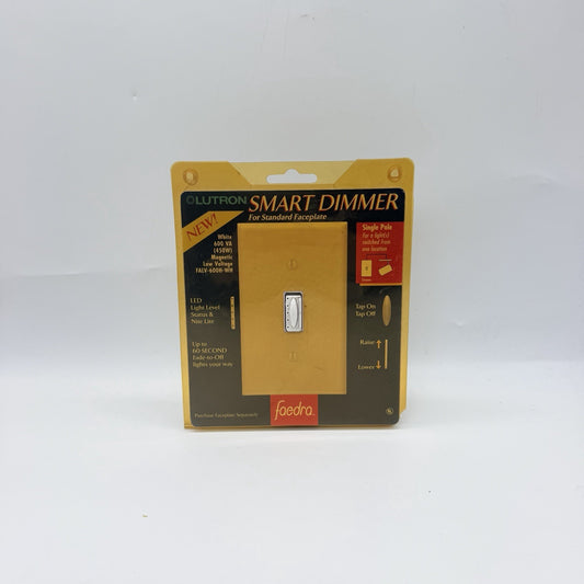 Lutron Preset Dimmer Switch 600W Incandescent Halogen Low Voltage Ivory - New Old Stock