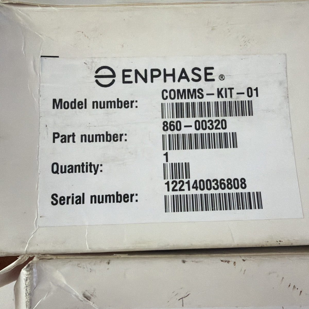 Lot of 4 Enphase COMMS-KIT-01 Wireless Communications Kit 860-00320 865-00320 - New Old Stock