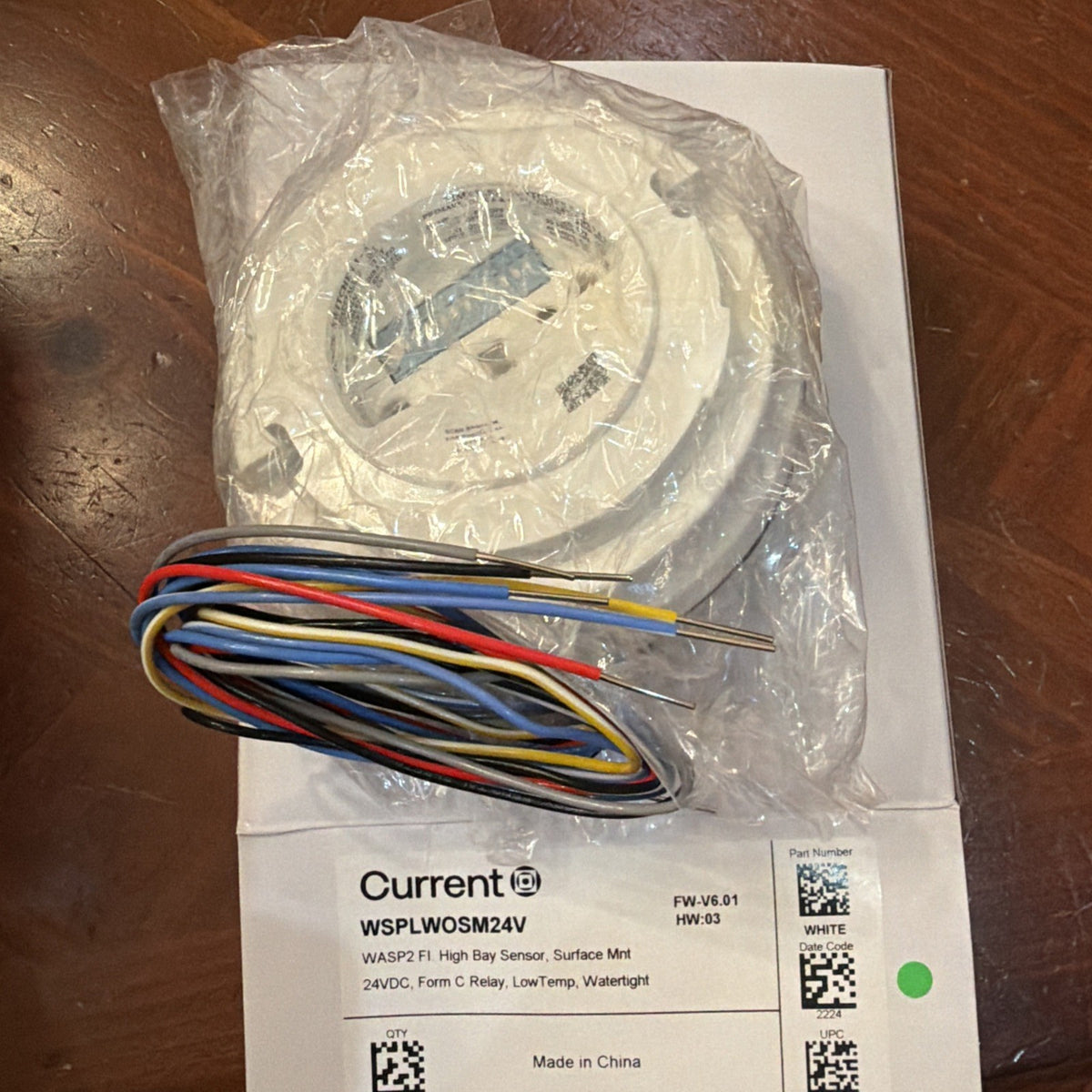 Current WSPLWOSM24V WASP2 Watertight High Bay PIR Sensor 24VDC
