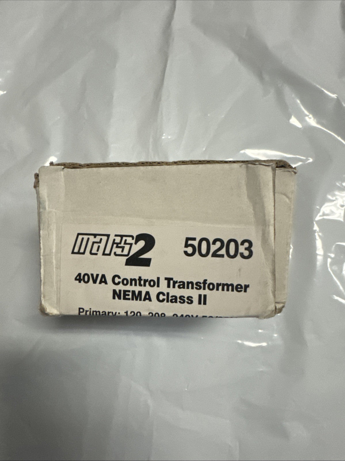 Interstate Electric TR123 50203 Class 2 Transformer 120/208/240V Primary 24VAC Secondary