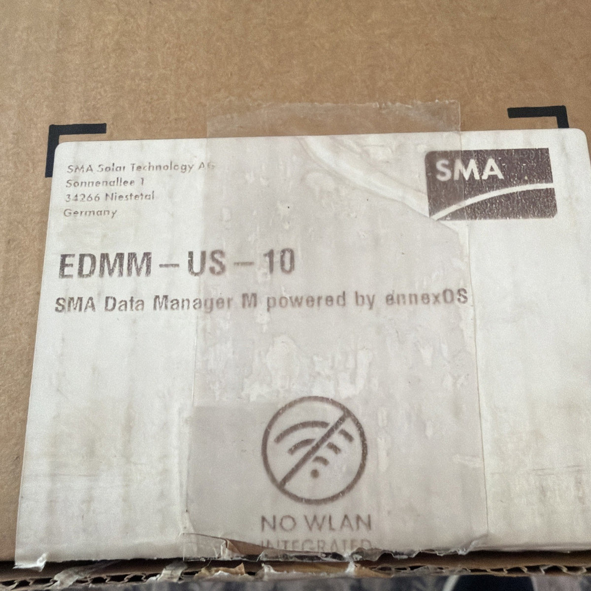 SMA EDMM-US-10 Data Manager M ennexOS Solar Monitoring Controller - New Old Stock