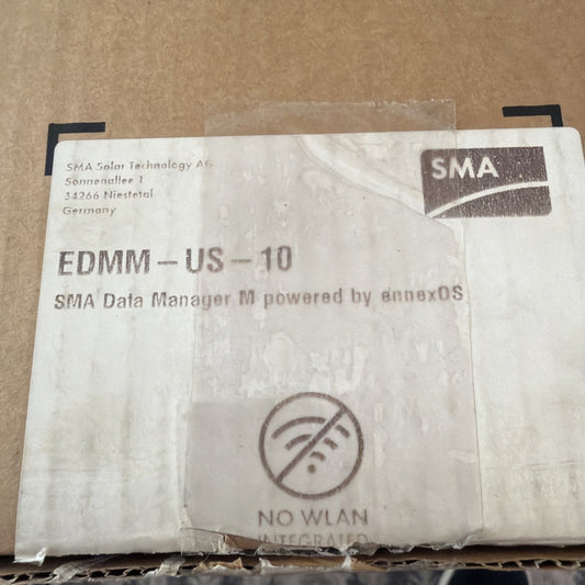 SMA EDMM-US-10 Data Manager M ennexOS Solar Monitoring Controller - New Old Stock