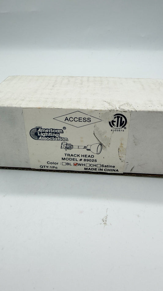 Access Lighting 89025 White Track Light Head Fixture
