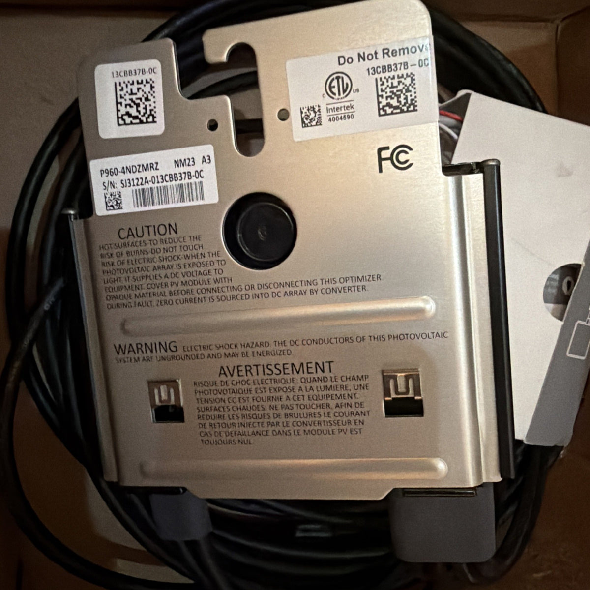 SolarEdge P960 Dual Input Commercial Solar Power Optimizer