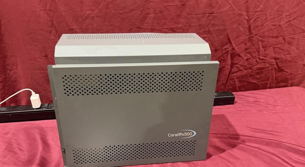 Tadiran Telecom Coral IPx 500 PBX Phone System Cabinet - Used, Untested