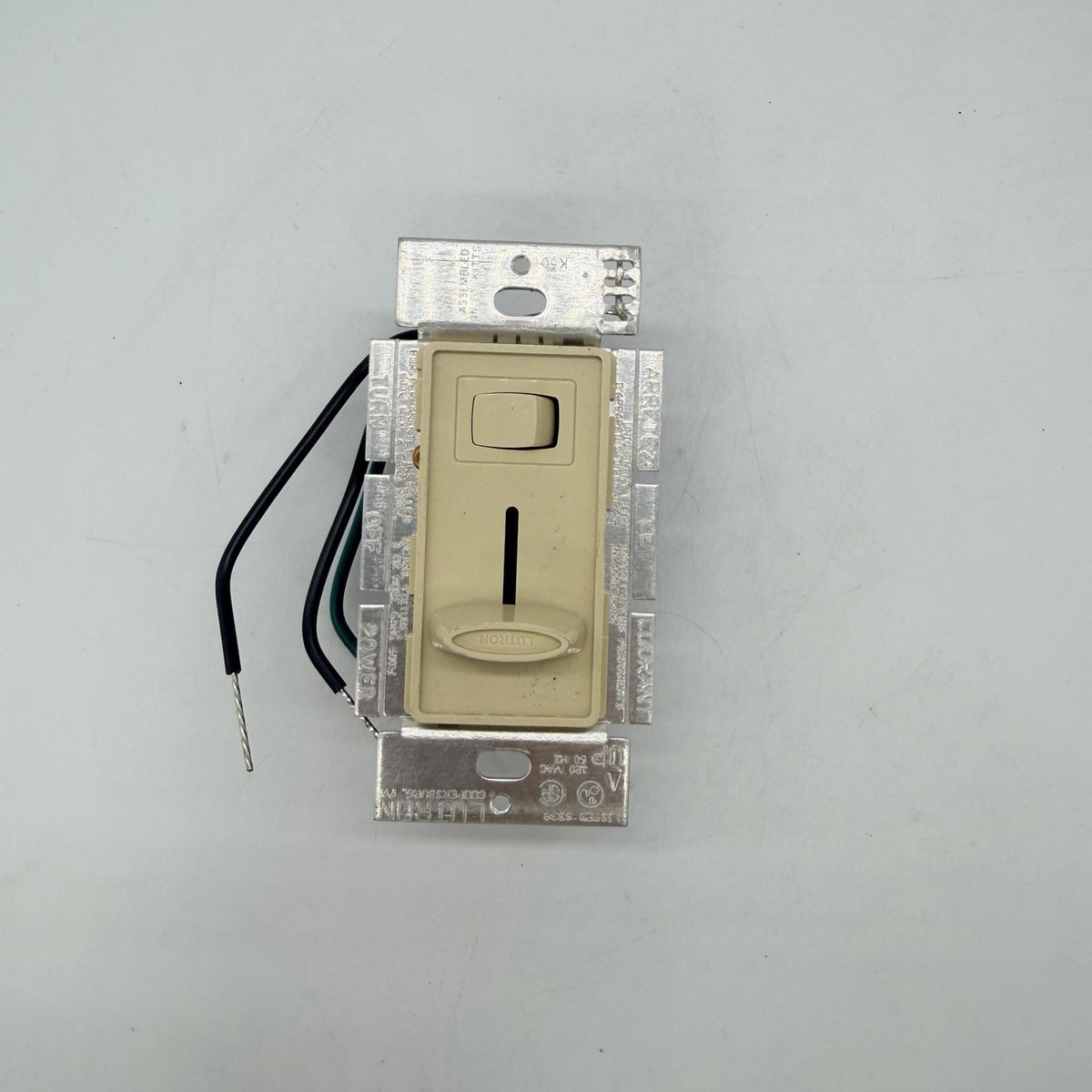 Lutron Skylark S-600P 600W Single Pole Slide Dimmer Switch Ivory
