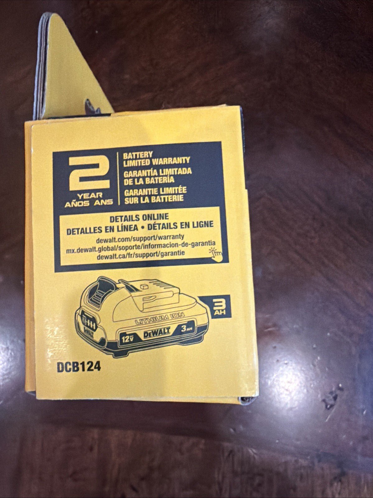 DEWALT DCB124 12V MAX 3.0Ah Lithium-Ion Battery