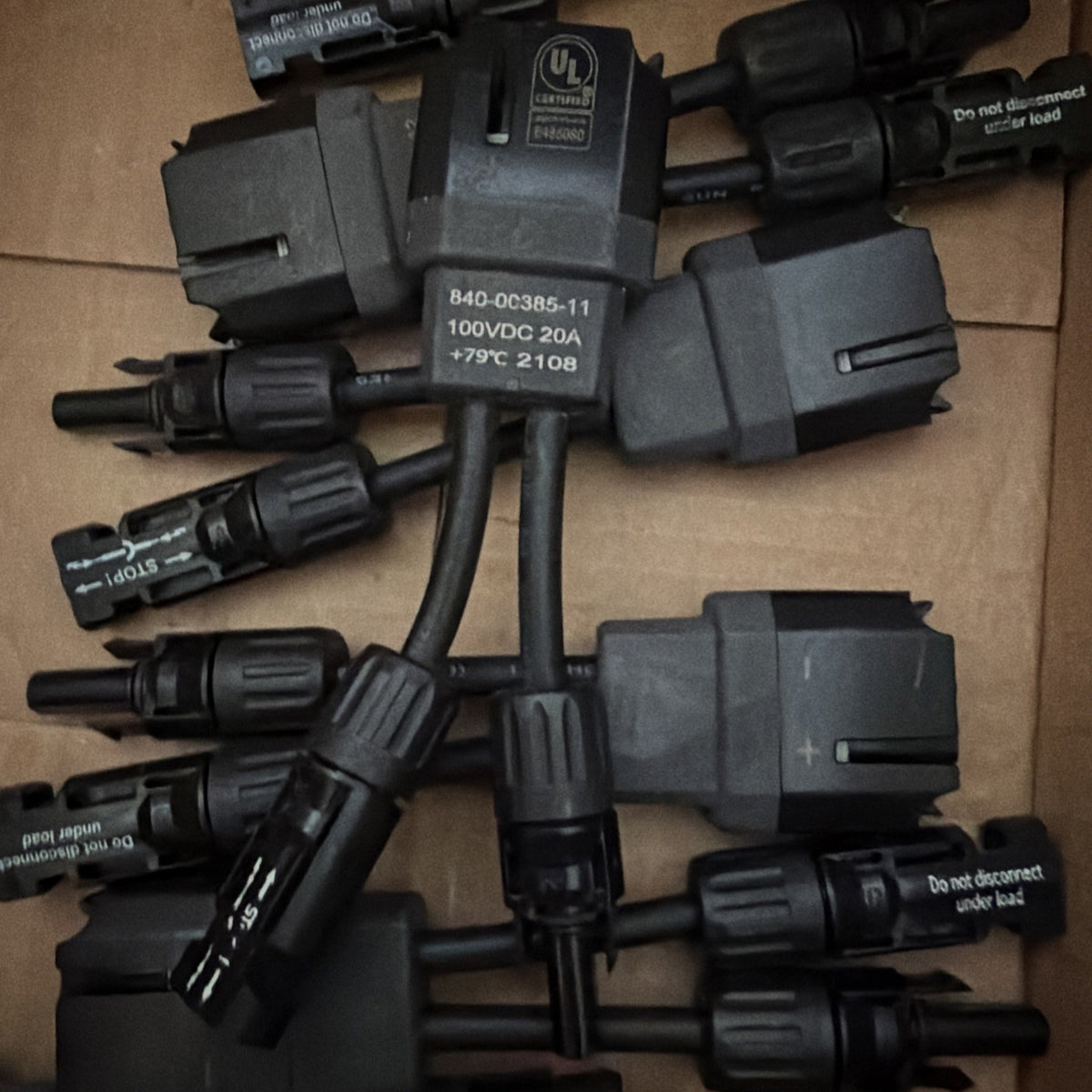Lot of 8 Enphase Q-DCC-2 IQ Microinverter DC to MC4 Adapter Cable 840-00385 - New Old Stock