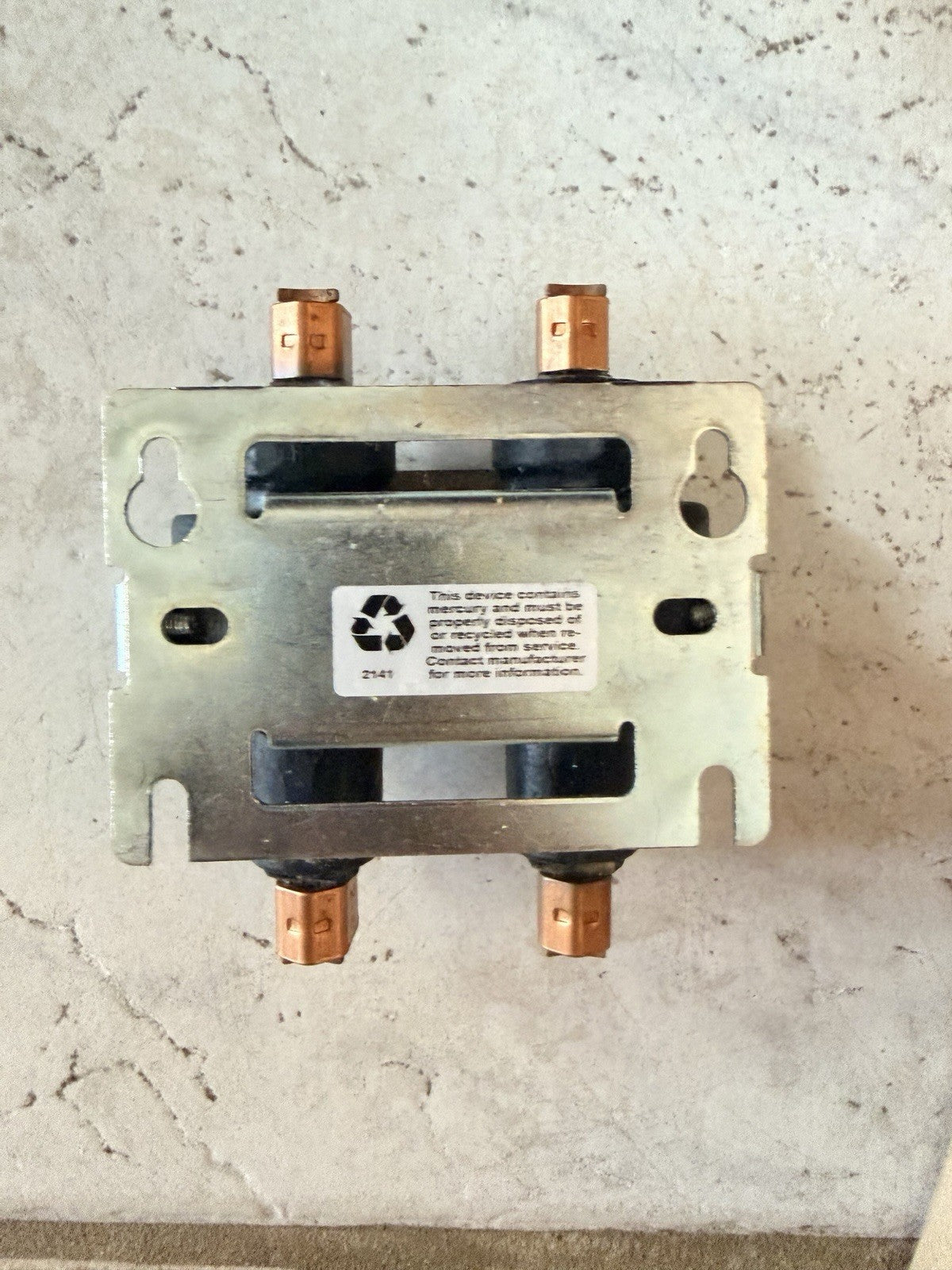 MDI 260NC-24A-18 Mercury Contactor 60A 2 Pole Normally Closed 24VAC Coil