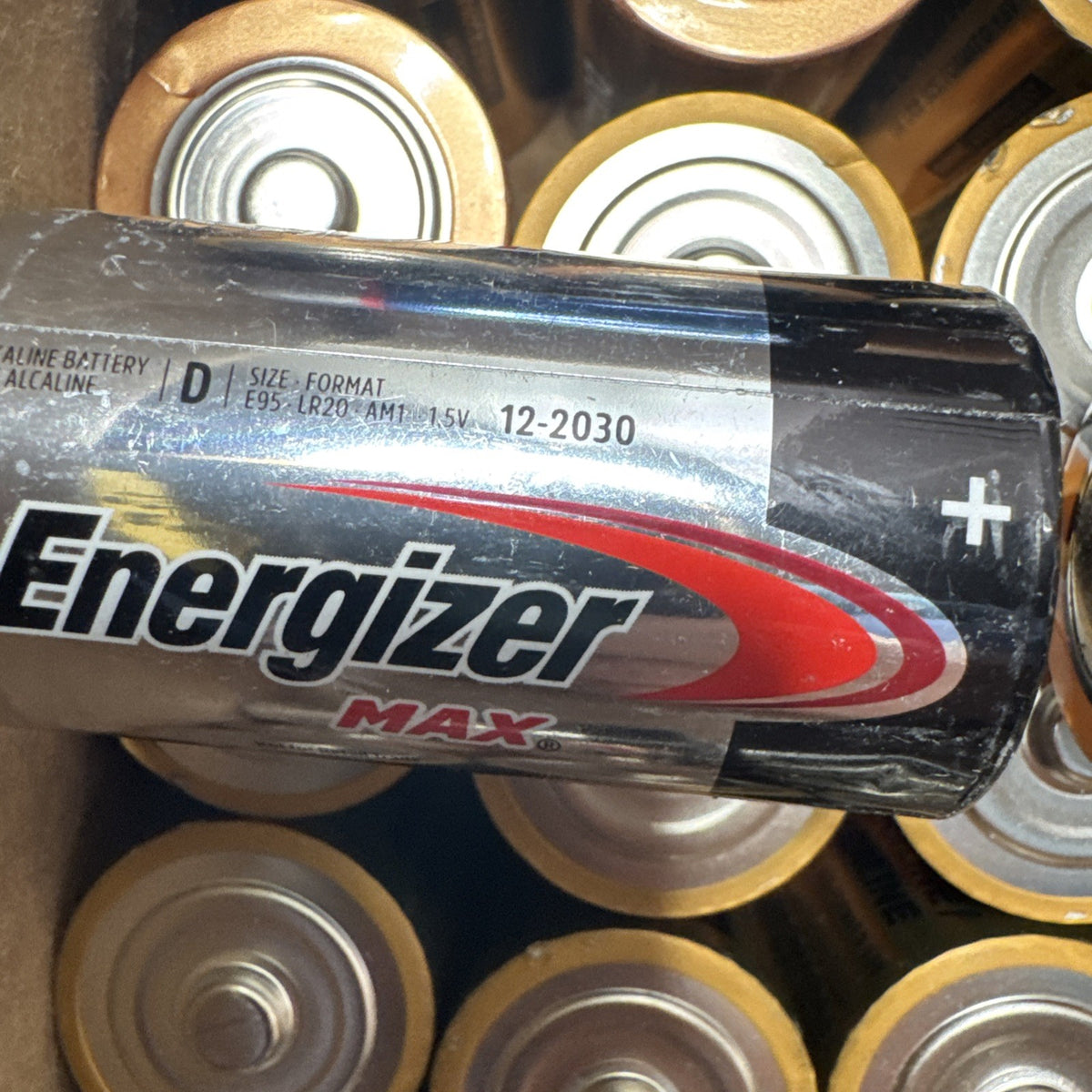Lot of 46 Duracell D Batteries