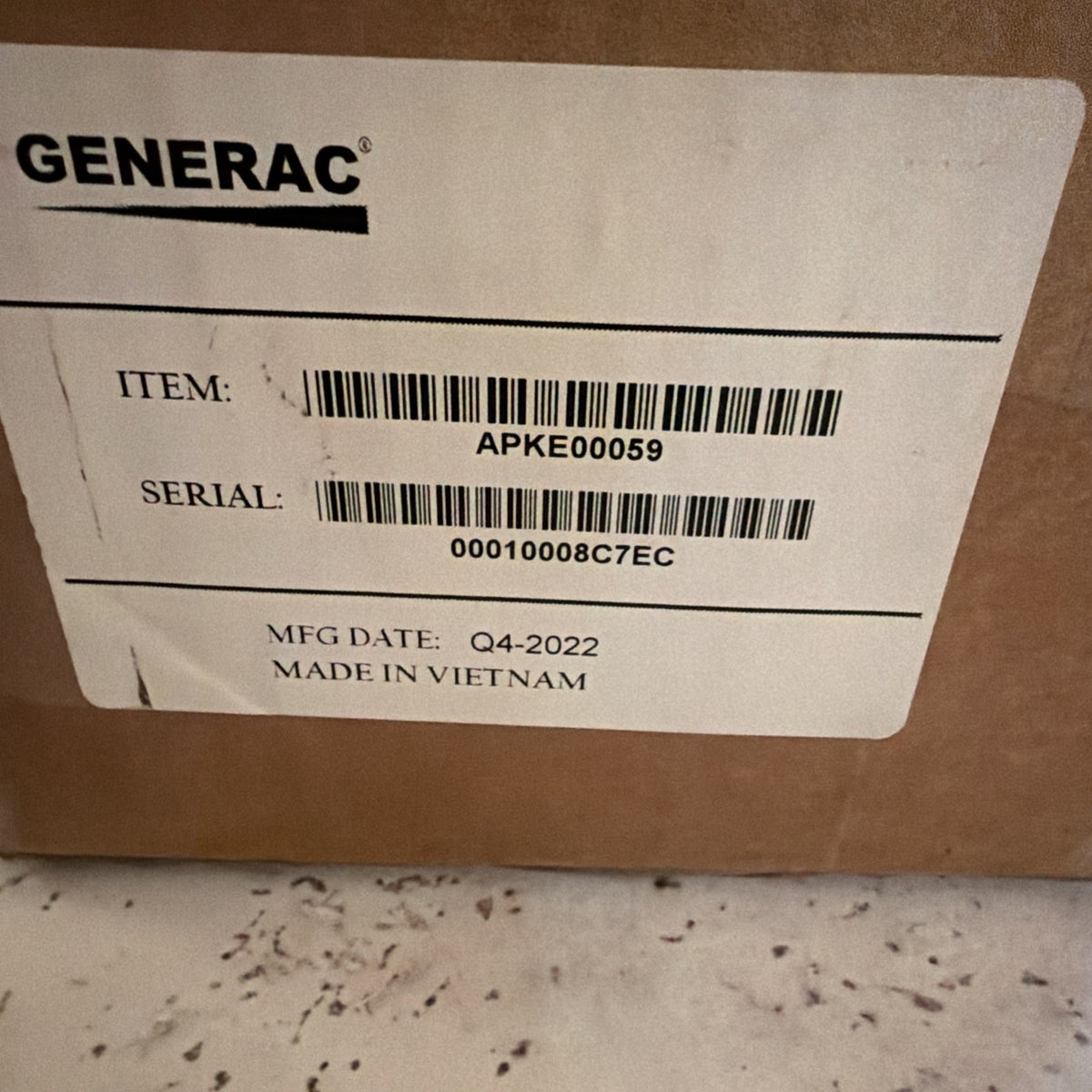 Generac PWRcell BMU-Pack Battery Management Unit APKE00059 - Open Box