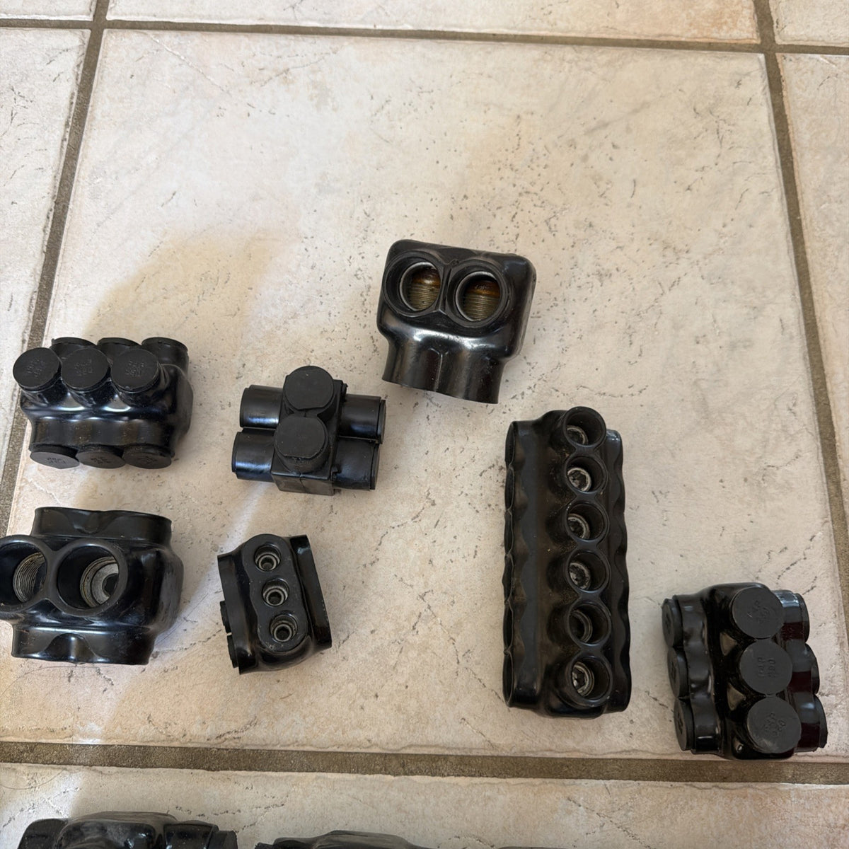 Wholesale Lot Polaris Insulated Connectors and Sicame TTD 15 10 F Piercing Taps - New Old Stock