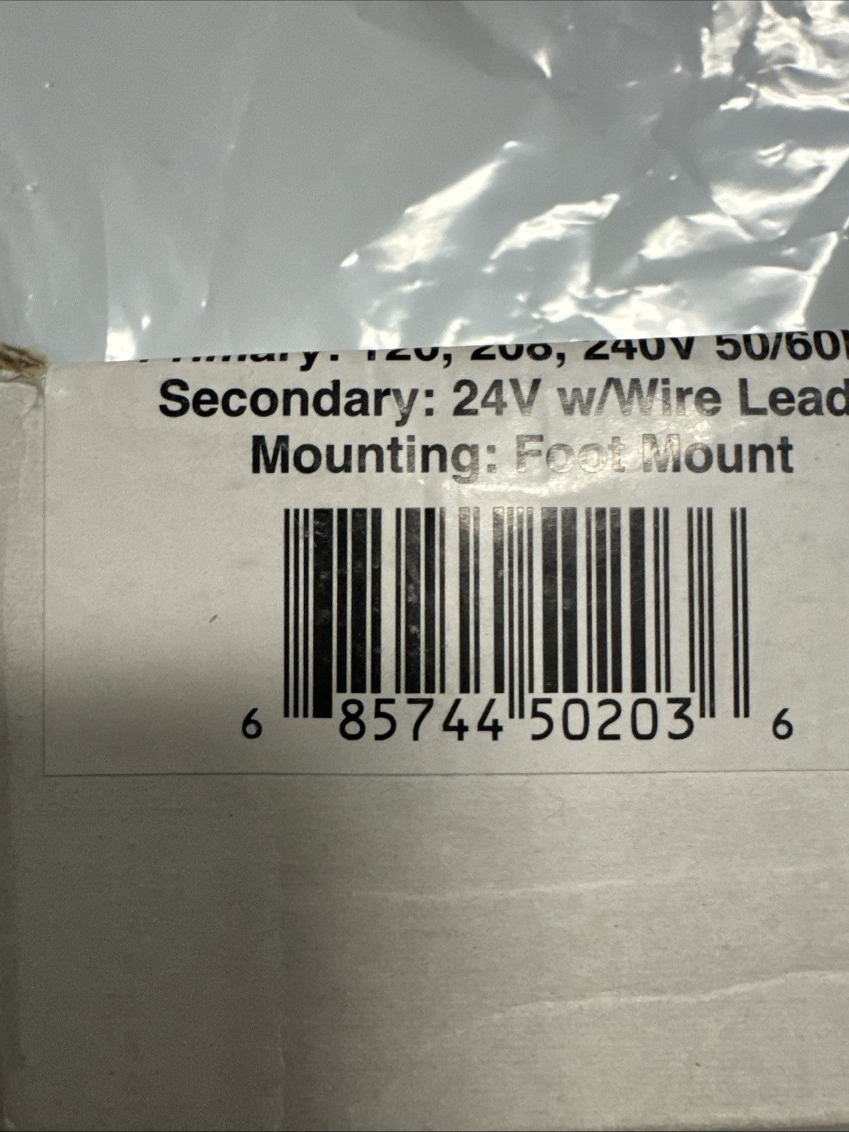 Interstate Electric TR123 50203 Class 2 Transformer 120/208/240V Primary 24VAC Secondary