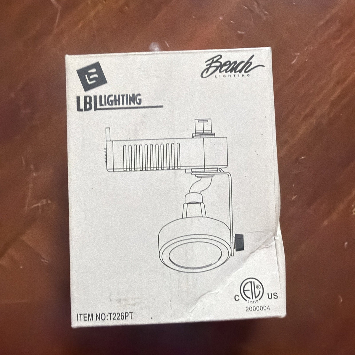 LB Lighting T226PT Low Voltage MR16 Track Light Head Pewter with Transformer