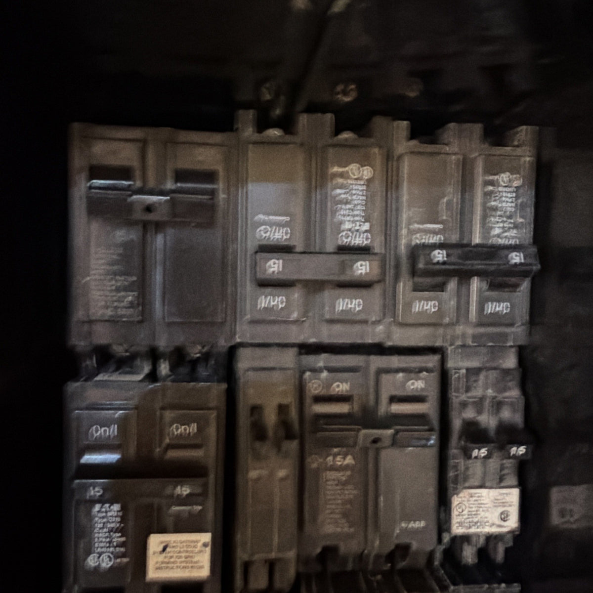 Lot of 15 Circuit Breakers 15A 2-Pole Square D QO Eaton GE Contractor Pack