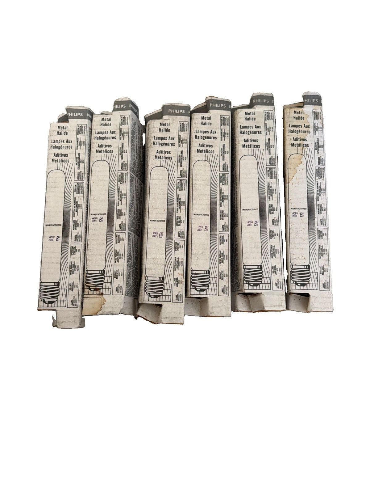 Philips MH250/U 250W Metal Halide Lamp E39 Mogul Base 4000K for M58 Ballast