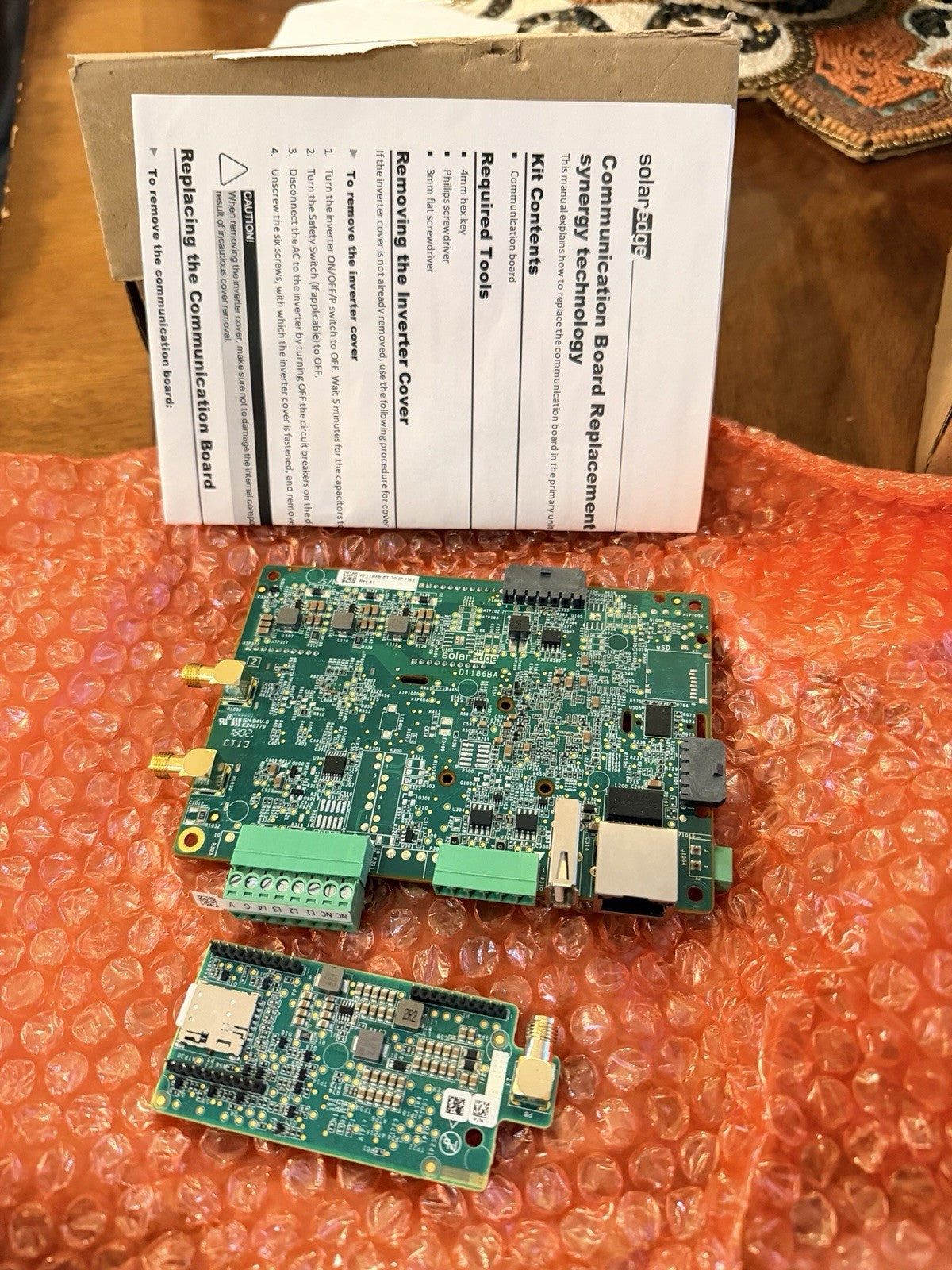 SolarEdge FLD-3PH-SL-PRT-03 Synergy Inverter Communication Board Kit