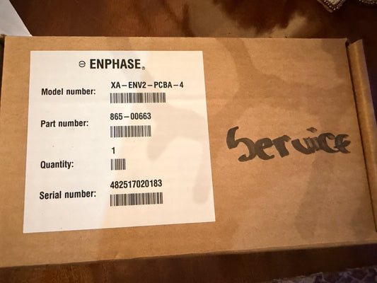 Enphase XA-ENV2-PCBA-4 IQ Gateway Replacement Board 865-00663