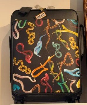 Seletti Toiletpaper Travel Trolley Snakes Suitcase - Price Is Right Miami