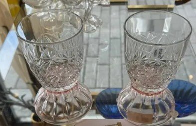 VERY RARE ROOS KALFF SIDE UP GLASSES SET OF 2 - Price Is Right Miami